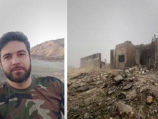 بهروز واحدی از فرماندهان سپاه پاسداران در حمله هوایی شرق سوریه کشته شد