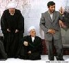 احمدی نژادو رفسنجانی درمراسم سالگرددرگذشت ...