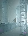هتل ساخته شده از یخ در کانادا ۱  - عکس