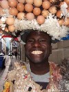 تخم مرغ فروش آفریقایی - عکس