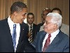 دیدار عباس با اوباما در کاخ سفید