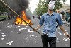 تصاویری از تظاهرات و ناآرامی های تهران پس از اعلام نتایج انتخابات ۲