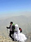 مراسم ازدواج بر فراز قله توچال - عکس
