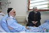 عیادت مهدی کروبی , میرحسین موسوی و خاتمی از آیت الله بیات زنجانی - عکس