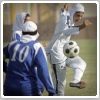 کلاه به جای مقنعه برای دختران فوتبالیست ایرانی