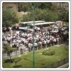تجمع حامیان دولت در مقابل مجلس: مجلس را به توپ می‌بندیم! 