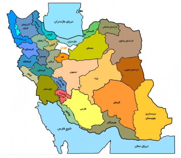 نامه ای به طراح تقسیم ایران