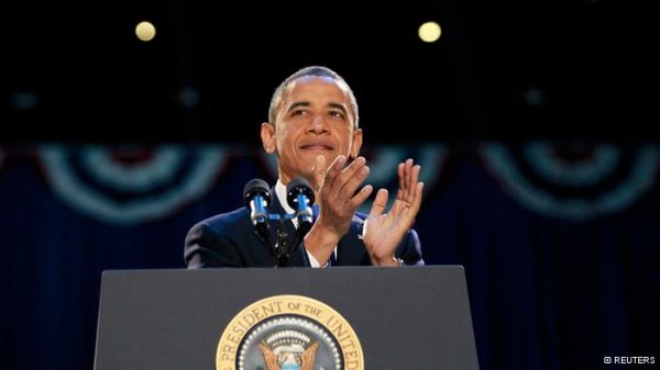 قدردانی باراک اوباما از مردم آمریکا 