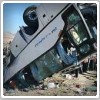 بازهم تصادف اتوبوس دانش آموزان دختر راهیان نور: دو کشته و پانزده مجروح 