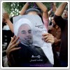 شادمانی هواداران حسن روحانی در تهران