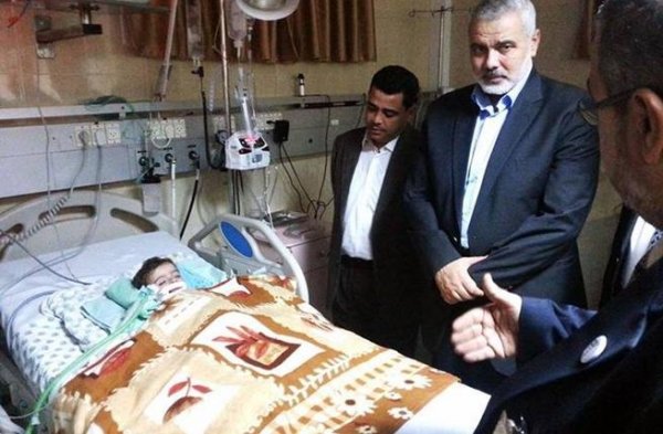 انتقال نوه رهبر حماس به بیمارستانی در اسراییل