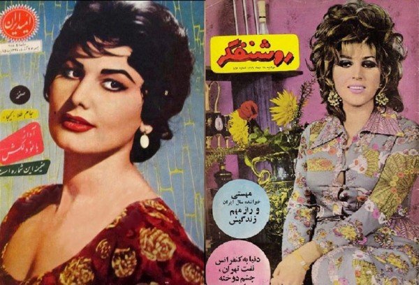روی جلد مجلات ایرانی از پیش تا پس از انقلاب