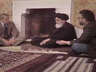 پشت صحنه مصاحبه پی‌بی‌اس با آیت‌الله خمینی