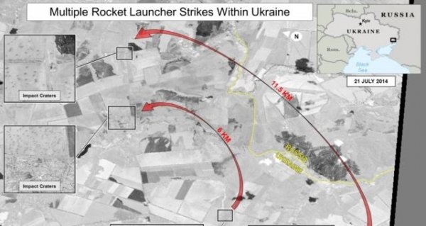آمریکا: تصاویر ماهواره‌ای بیانگر پرتاب موشک از روسیه به خاک اوکراین است