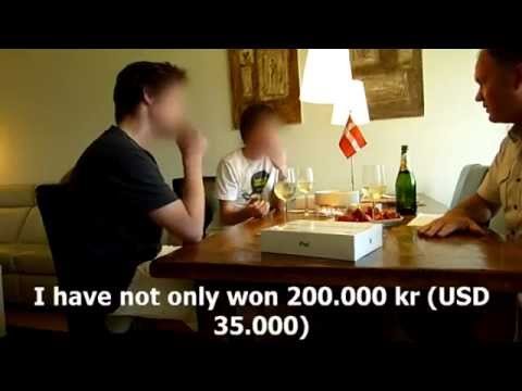 پدر دانمارکی با روش جالبی دو پسرش را از بردن 15 میلیون کرون (2.1 میلیون دلار) خبردار می کند