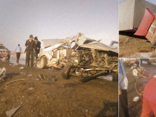 مرگ دلخراش ۵ معلم در جاده‌ برفی اهر - تبریز