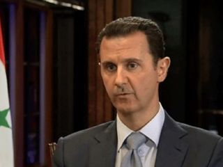 بشار اسد: از عملیات هوایی آمریکا در سوریه مطلع می‌شویم