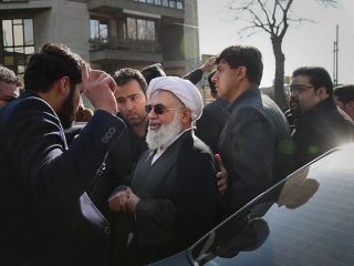 تصاویر تشییع جنازه فرزند علی فلاحیان وزیر اطلاعات دولت هاشمی رفسنجانی