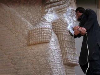 داعش شهر باستانی «نمرود» در شمال عراق را با خاک یکسان کرد