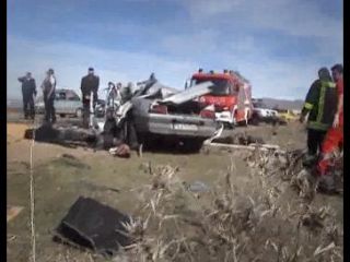 سرنوشت دلخراش ۴ معلم در تصادف مرگبار در جاده میانه - میاندوآب