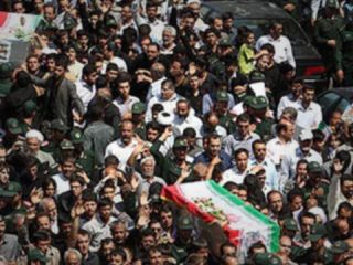 جنازه سه تبعه افغان، کشته شده در سوریه، در قم به خاک سپرده شد