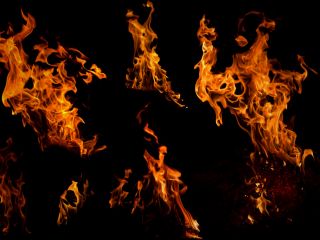 مرگ، ۲۴ ســاعت پس از خودســوزی