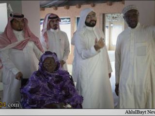 مادر بزرگ اوباما به حج عمره رفت