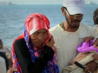 مرگ ده ها سرنشین قایقی که در عدن هدف گرفته شد