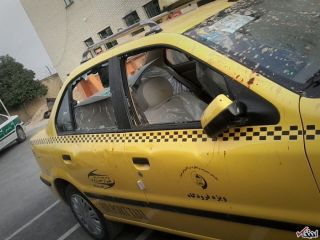 راننده زیان‌دیده تاکسی مطهری در ماجرای شیراز: می‌گویند خسارت تاکسی را از مهاجمان بگیر