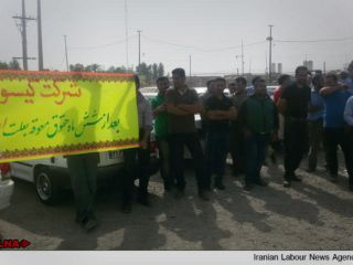 شرکت “کیسون” ۱۷۰ کارگر معترض پروژه مترو اهواز را اخراج کرد