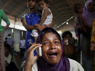 دعوا بر سر غذا در کشتی مهاجران آسیایی 'صد کشته به جا گذاشت'