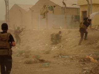 شبه‌نظامیان شیعه برای نبرد راهی رمادی شدند