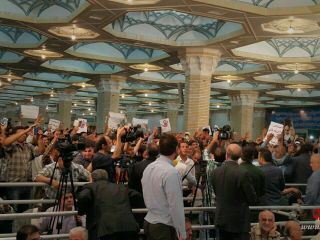 سیدحسن خمینی: ملت زیرسایه فرمانده کل قوااجازه تعدی نمیدهد