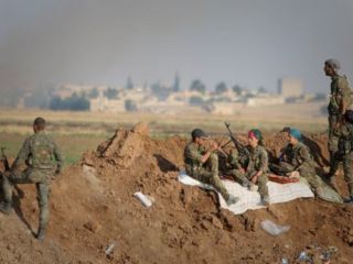 کردها و ارتش آزاد سوریه 'شهر تل‌ابیض را تصرف کردند'