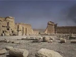 'داعش ویدئویی از اعدام ۲۵ نفر' در آمفی‌تئاتر پالمیرا به دست چند نوجوان را منتشر کرد