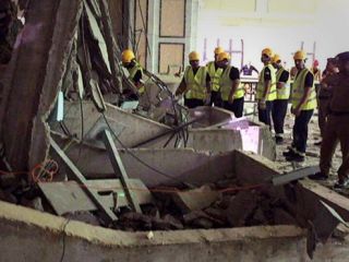 تعداد کشته‌های حادثه سقوط جرثقیل در مکه به ۱۰۷ نفر رسید