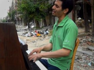 سفر خطرناک پیانیست پناهجوی سوریه