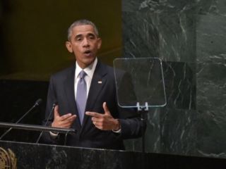 اوباما: شعار مرگ بر آمریکا برای ایران امنیت نمی‌آورد