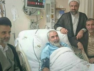 روح الله حسینیان راهی بیمارستان شد