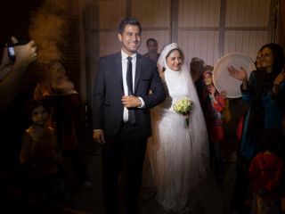 ازدواج زوج کارتن‌ خواب در مرکز مهر