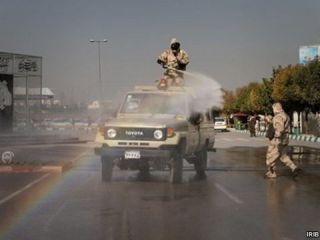 مانور پلیس در مشهد کارمندان شهرداری را راهی بیمارستان کرد