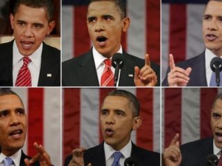 اوباما: موهایم را رنگ نمی‌کنم