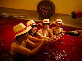 برگزاری جشن شراب تازه “بوژوله” در توکیو - عکس