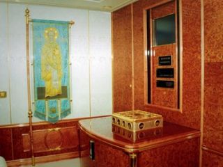 تصاویری از نمای داخلی هواپیمای پوتین