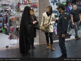 طرح برخورد پلیس با ساپورت پوشان در تهران - عکس