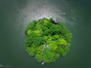 منظره چین از آسمان