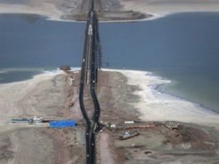 هفتصد کیلومتر مربع از بستر جنوب دریاچه ارومیه 'دوباره زیر آب رفت'