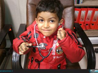 دلجویی وزارت بهداشت از کودک اصفهانی