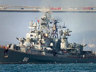 شلیک اخطار ناو روسیه به سوی قایق ماهی‌گیری ترکیه