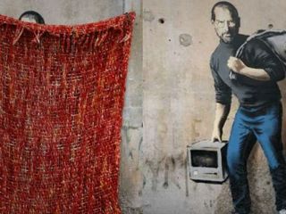 مهاجران برای نشان دادن گرافیتی بنکسی، از بازدیدکنندگان پول می‌گیرند